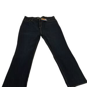 NWT Men's Old Straight 44 x 32 Built-In Flex 360 Blue Jeans Pants 4-Way Stretch